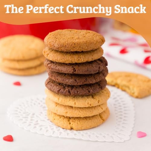 Mi Del Lemon Snaps Cookies Crunchy Lemon Cookies Non Gmo Certified 0G Trans Fat Healthy Cookies Pack Of 8