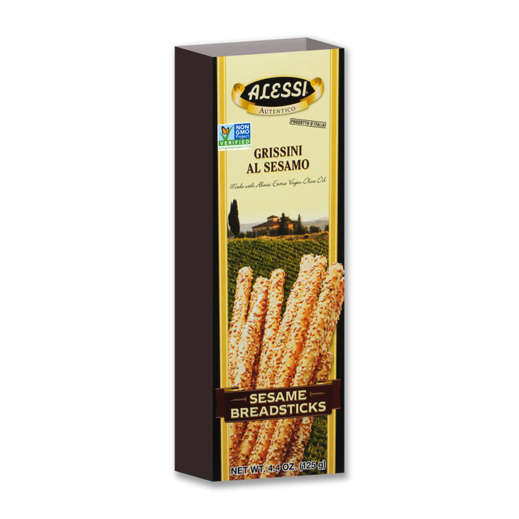 Alessi Sesame Breadsticks Boxes 4.4 Oz 1Pk