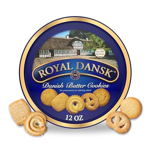 Royal Dansk Butter Cookies Assorted Snacks Made With Real Butter 12 Oz