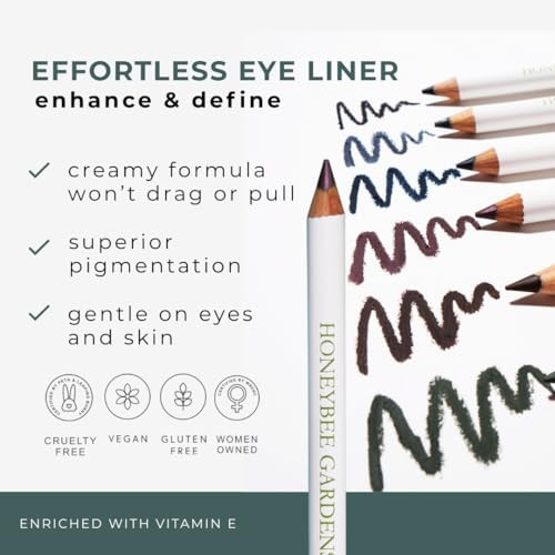 Gardens Effortless Eye Liner Pencil Blue Jeanshoneybee Long Wearing