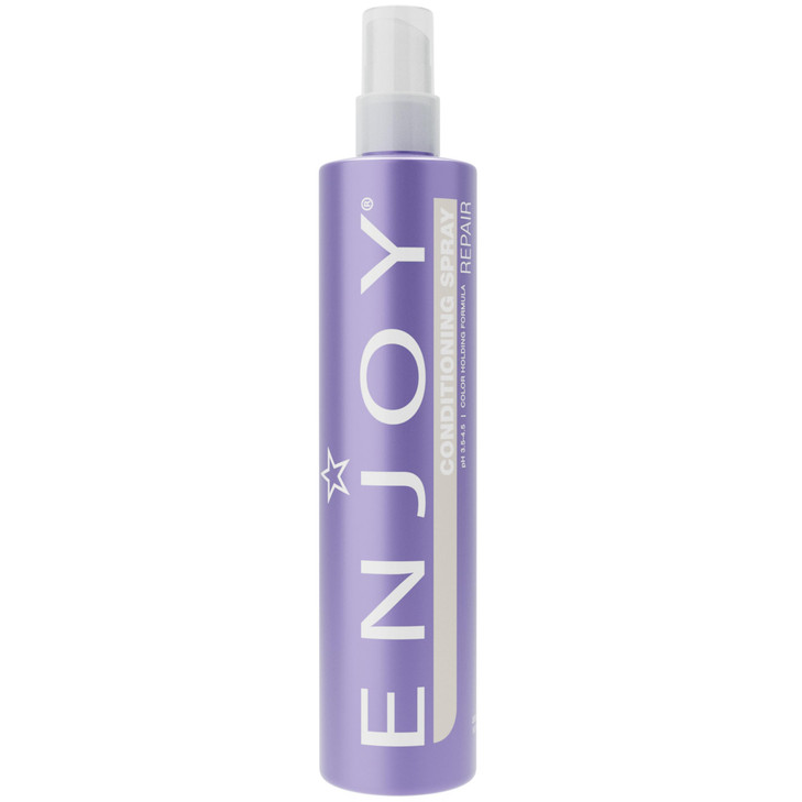 Enjoy Conditioning Spray Leave In Detangler Hydrating And Strengthening Mist For All Hair Types Frizz Control And Styling Reactivator Ph 3.5