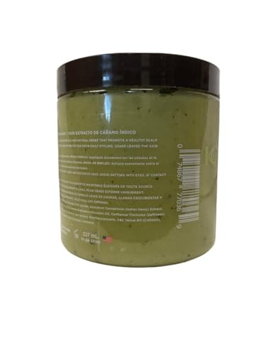 Kuza 100 Percent Indian Hemp Hair And Scalp Treatment 7.7Oz Improves Dry Hair And Scalp