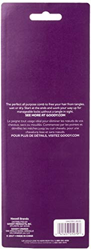 Goody Hair Products Family Set Of 6 Combs Assorted Colors 1 Pack