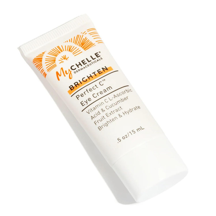Mychelle Dermaceuticals Perfect C Eye Cream Eye Cream For Dark Circles And Puffiness With Vitamin C And Plant Stem Cells To Reduce Visible