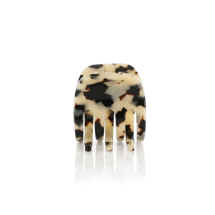 France Luxe Medium Gallery Claw Clip For Women Ivory Tokyo