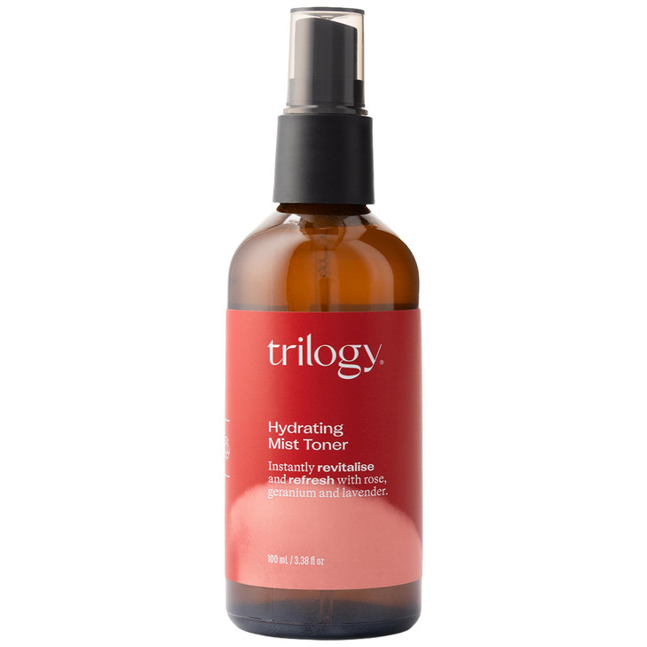 Trilogy Hydrating Mist Toner Floral Face Spray 3.38 Fl Oz