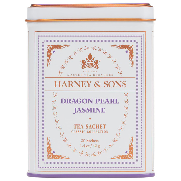 Harney And Sons Dragon Pearl Jasmine Tea 20 Count Pack Of 1