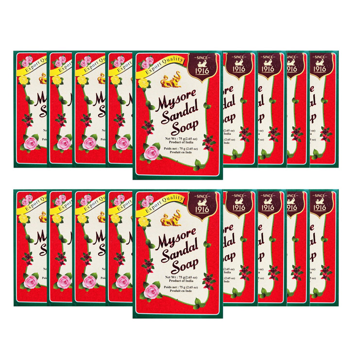 Mysore Sandalwood Soap 2.62Oz Case Of 18