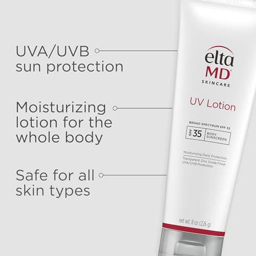 Eltamd Uv Lotion Moisturizing Sunscreen For Face And Body Spf 35 8 Oz