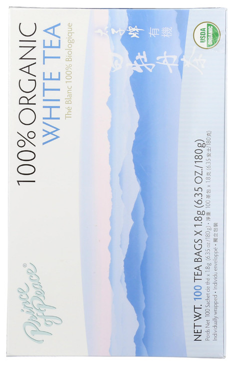Prince Of Peace Organic White Tea 100Ct