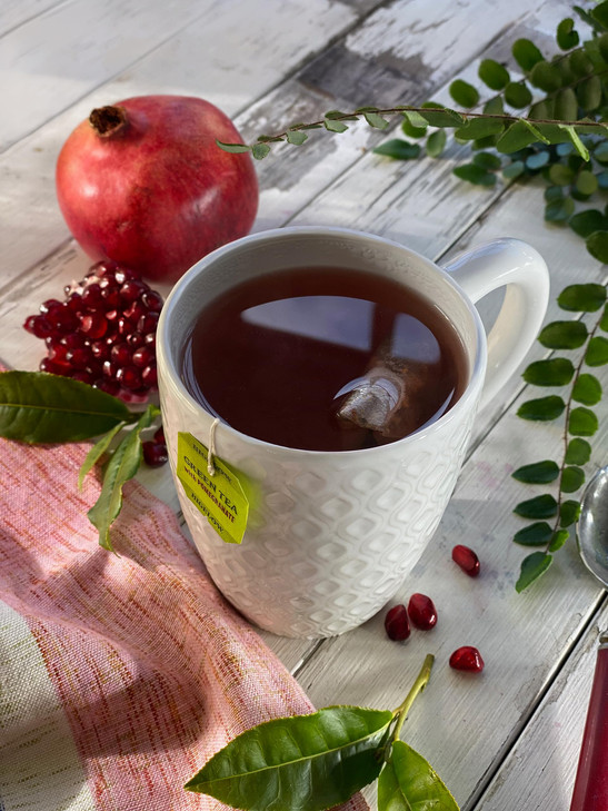 Bigelow Tea Green Tea With Pomegranate Caffeinated Tea With Pomegranate 20 Count Box Pack Of 6 120 Total Tea Bags