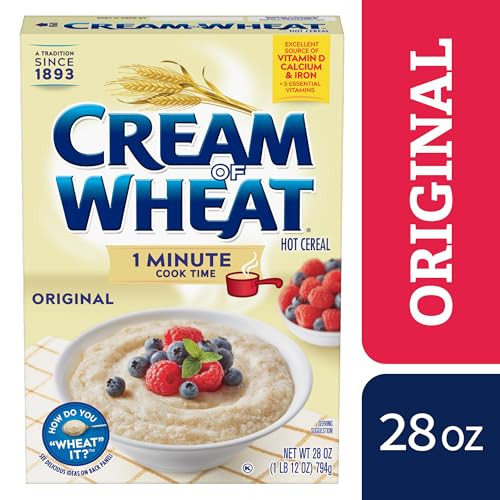 Cream Of Wheat Original Stove Top Hot Cereal 1 Minute Cook Time 28 Ounce