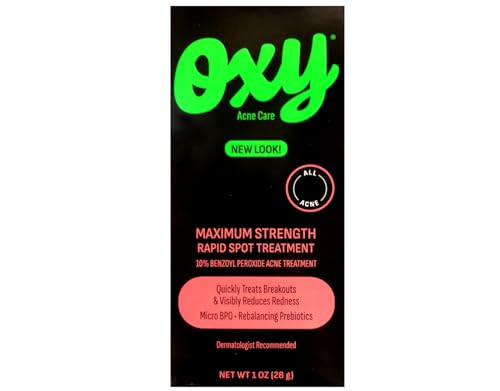 Oxy Maximum Strength Rapid Spot Treatment 1 Ounce Pack Of 3