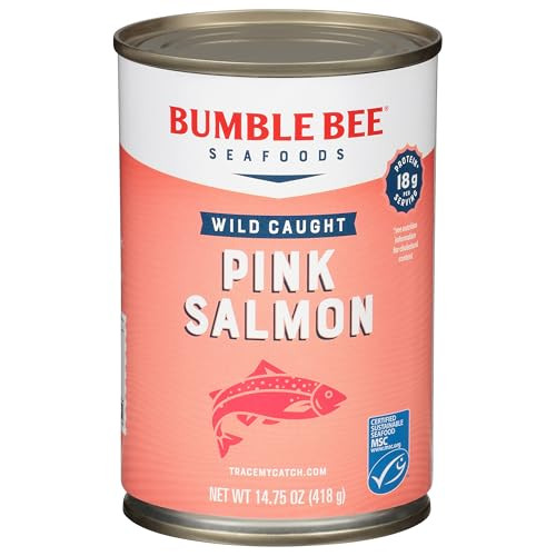 Bumble Bee Wild Caught Pink Salmon With Skin And Bones 14.75 Oz