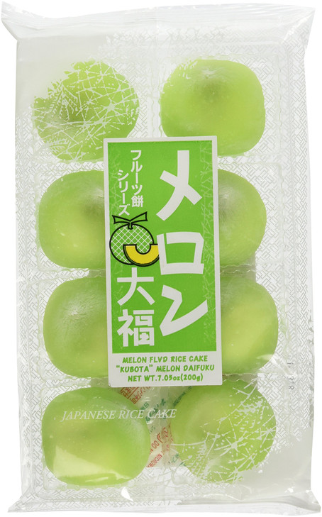 Japanese Fruits Daifuku Rice Cake Melon Flavor