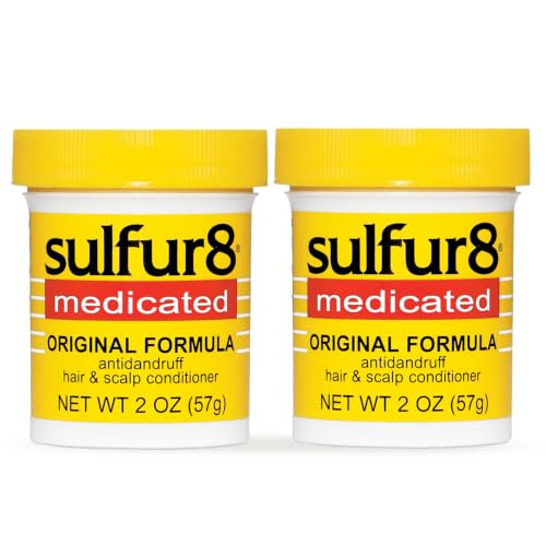Sulfur8 Medicated Anti Dandruff Hair And Scalp Conditioner 2 Oz Helps Control Dandruff Soothes Itchy Scalp And Moisturizes Hair With