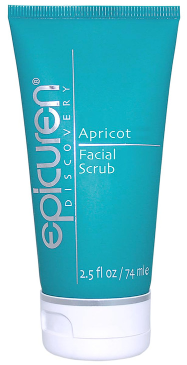 Epicuren Discovery Apricot Facial Scrub 2.5 Fl Oz Beige With Dark Brown Flecks