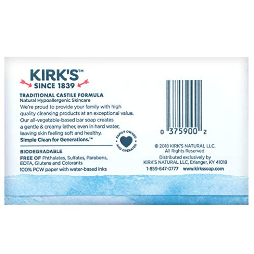 Kirk Coco Castile Soap 4 Ounce