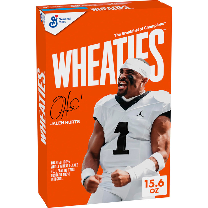Wheaties Breakfast Cereal 100 Percent Whole Wheat Flakes 15.6 Oz