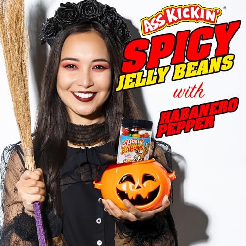 Ass Kickin Hot And Spicy Jellybeans With Habanero Pepper 9 Oz Resealable Jar Great For Easter Candy Or Food Challenge Try The Gourmet Spicy
