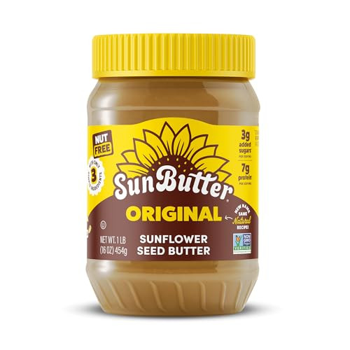 Sunbutter Original Sunflower Seed Butter Nut Free Spread 16 Oz