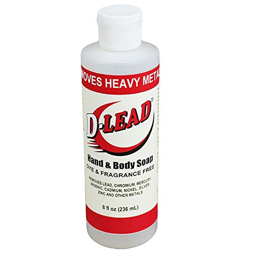 D-Lead Hand & Body Soap, Dye & Fragrance-Free, 8 oz, 4221ES-008
