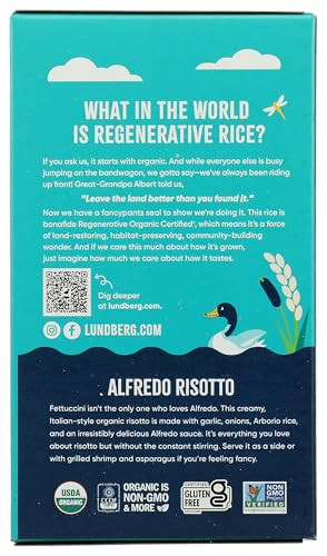Lundberg Risotto Organic Alfredo 5.5 Oz