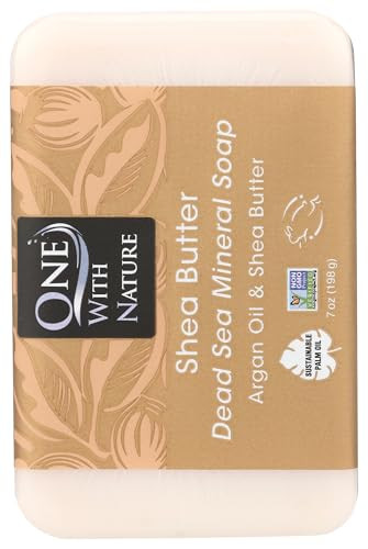 One With Nature Shea Butter Bar Soap 7 Oz