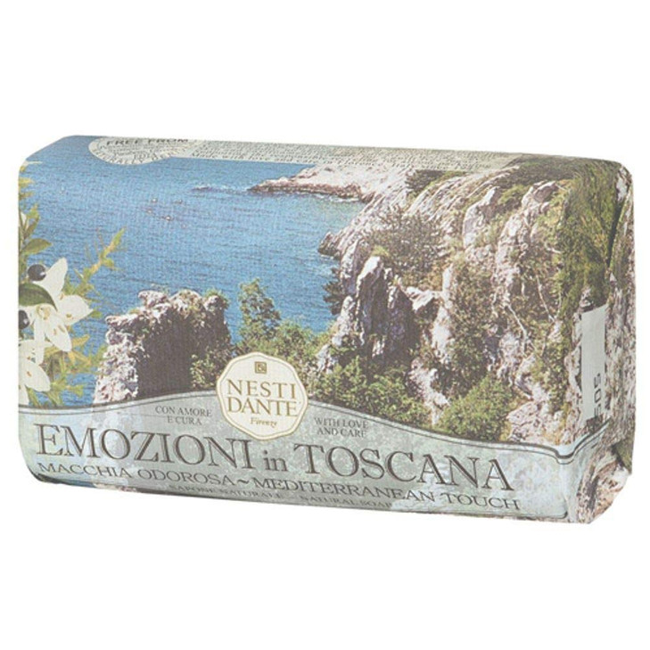 Nesti Dante Emozioni In Toscana Natural Soap Mediterranean Touch 8.8 Ounce
