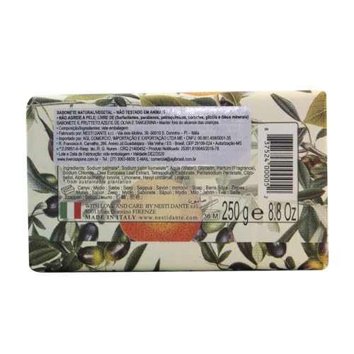 Nesti Dante Il Frutteto Moisturizing Soap Olive And Tangerine 250G 8.8Oz