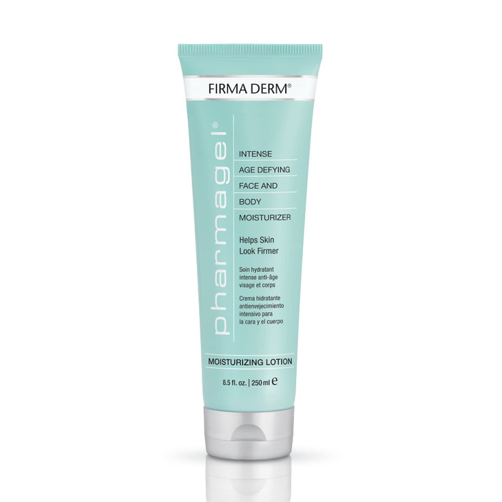Pharmagel Firma Derm Face And Body Moisturizer Hydrating Daily Lotion With Vitamins A C And E And Botanical Ingredients For Dry Skin