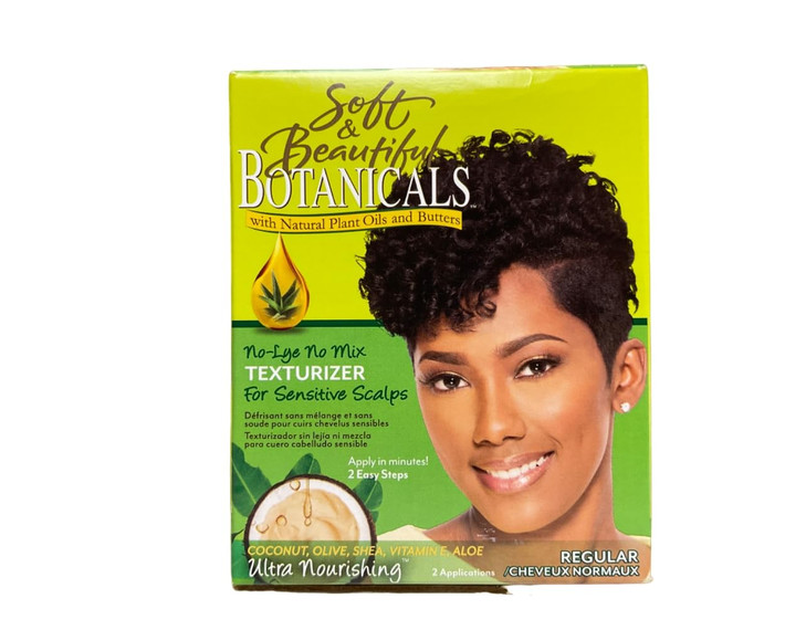 Soft And Beautiful Botanicals Texturizer Regular Pack Of 3
