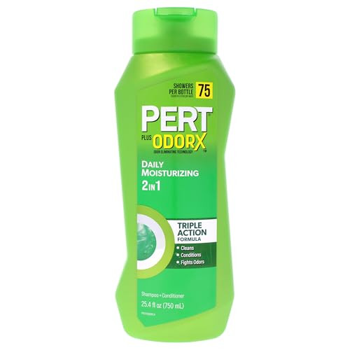 Pert 2 In 1 Complete Clean Shampoo And Conditioner Mens Shampoo For Daily Use Hair Conditioner For Men Removes Dirt Oil And Build Up 25.4 Oz