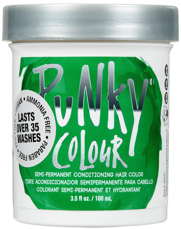 Punky Colour Apple Green Semi Permanent Hair Color 3.5 Fl Oz