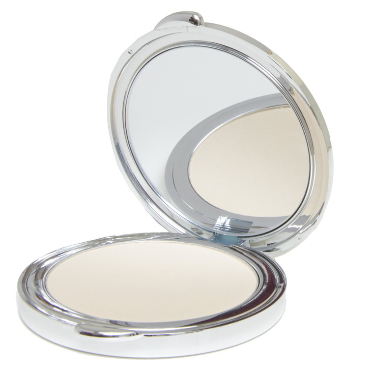 La Bella Donna Compressed Mineral Foundation Face Powder Makeup Natural Looking Glowing Skin Wrinkle Defying Mattifying Finish Contour