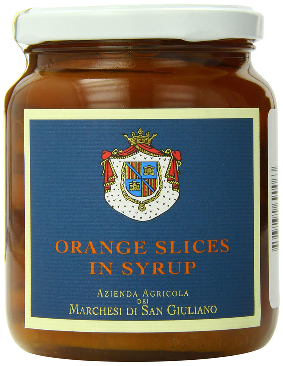 Marchesi Di San Giuliano Sliced Sicilian Oranges In Syrup 16.2 Ounce