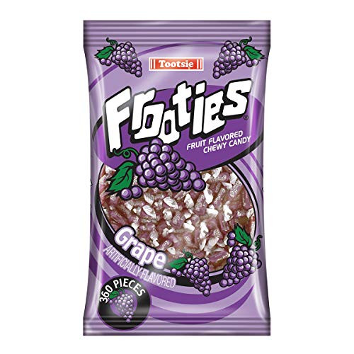 Tootsie Roll Frooties Grape Chewy Candy 360 Count 38.8Oz Bag