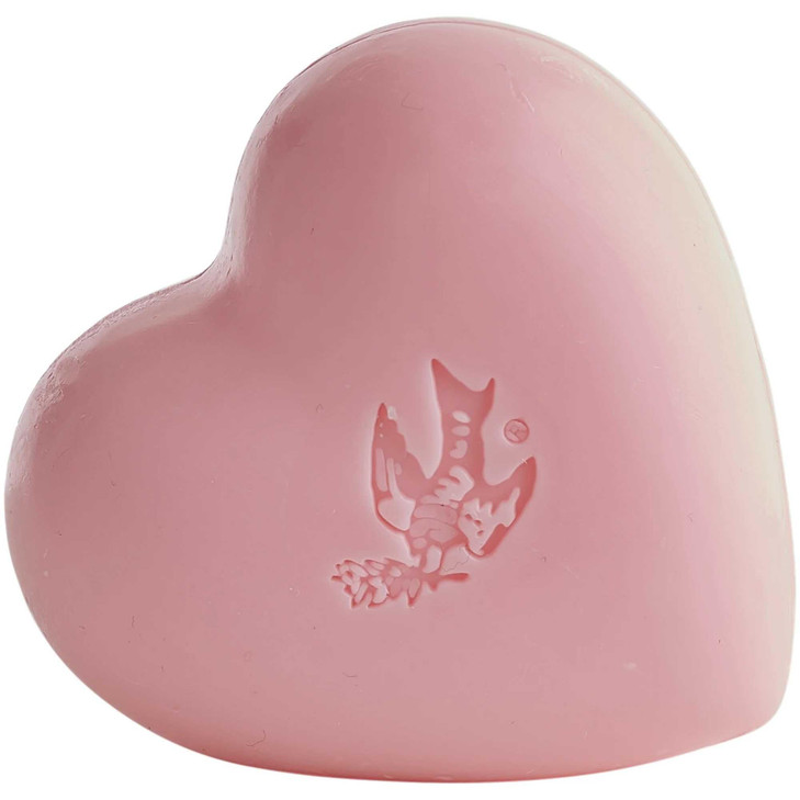 Pre de Provence Heart Shaped Gift Soap, 200 Gram, Tea Rose, (6282)