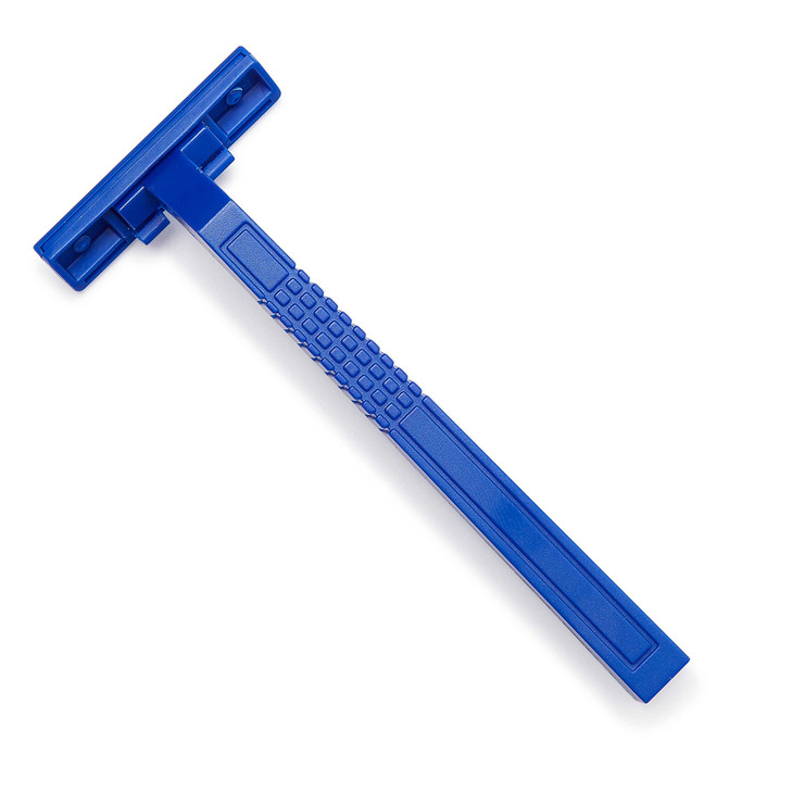 Medline Disposable Facial Razors With Twin Blades Blue Case Of 500