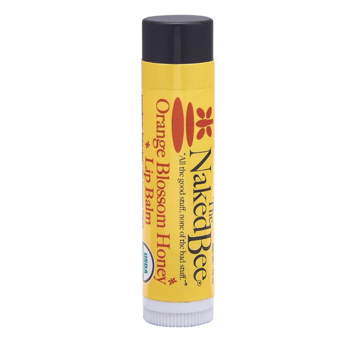 The Naked Bee Lip Balm Orange Blossom Honey .15 Ounce