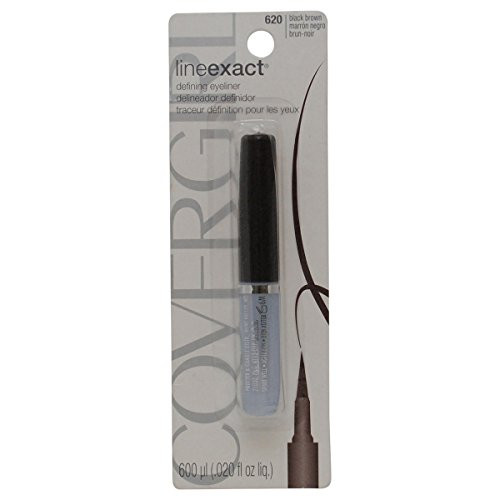 Covergirl Lineexact Liquid Eyeliner Black Brown 620 0.02 Oz