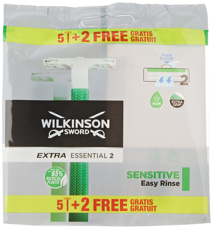 Wilkinson Cuchillas 5 Plus 2 U Sensitive