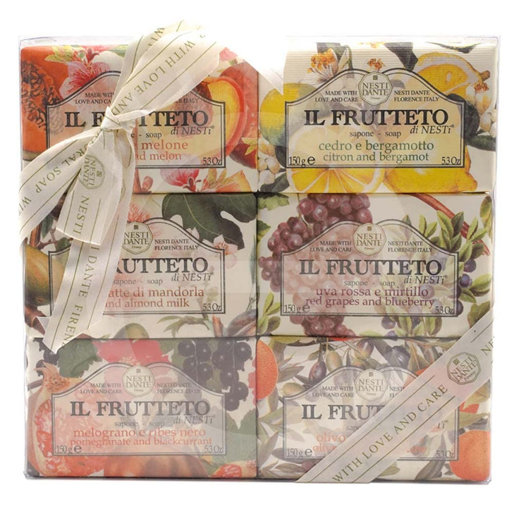 Nesti Dante Il Frutteto Soaps Gift Set 5.3 Ounce Pack Of 6