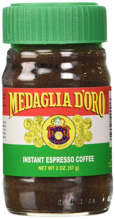 Medaglia D Oro Instant Espresso Dark Roast Coffee 2 Oz Pack Of 6 Jars
