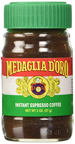 Medaglia D Oro Instant Espresso Dark Roast Coffee 2 Oz Pack Of 6 Jars