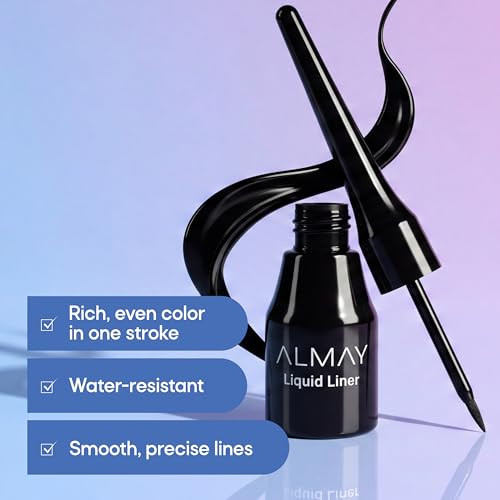 Almay Precision Tip Liquid Eyeliner 222 Brown 1 Count