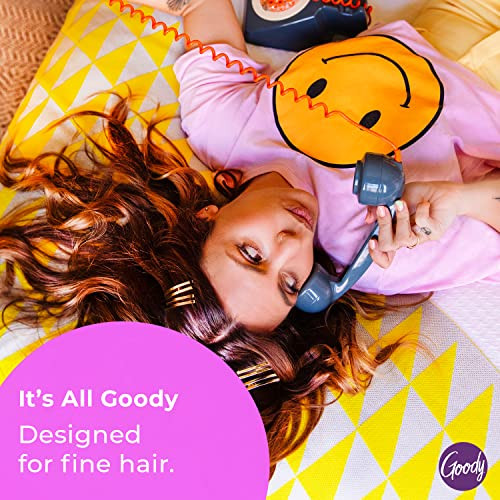Goody Ceramic Hair Brush Oval Cushion Natural Boar And Nylon Bristle Mix To Enhance Shine And Smooth Hair Fights Frizz And Static Premium