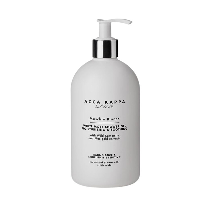 Acca Kappa White Moss Bath And Shower Gel Moisturizing Body Wash 500Ml