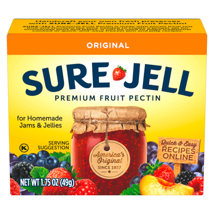 Sure Jell Premium Fruit Pectin 1.75 Oz Pack Of 24
