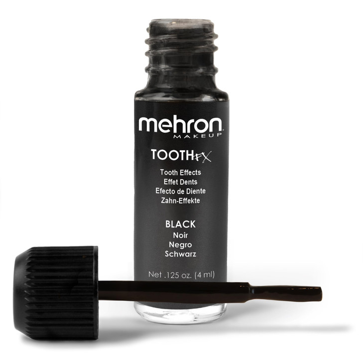 Mehron Makeup Tooth Fx Black Temporary Special Fx Tooth Paint